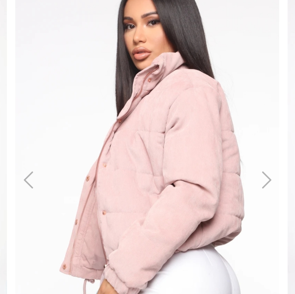 Fashion Nova Cover Your Tracks Puffer Jacket